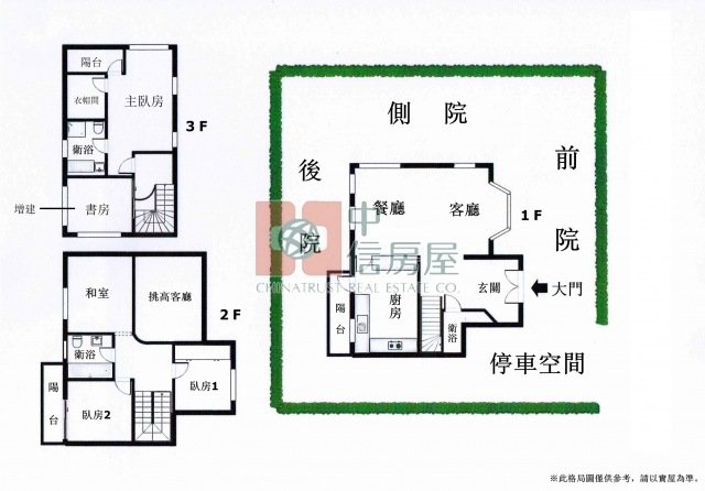 秀岡華麗優雅別墅☆台北華城☆青山鎮康橋小學
