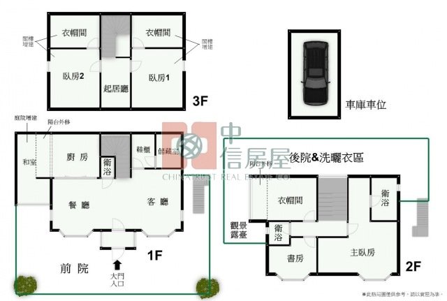 華城最美庭院別墅☆大台北華城☆青山鎮康橋小學