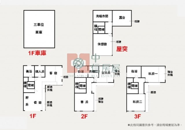 康橋旭庭院景觀電梯別墅☆台北華城☆青山鎮康橋小學
